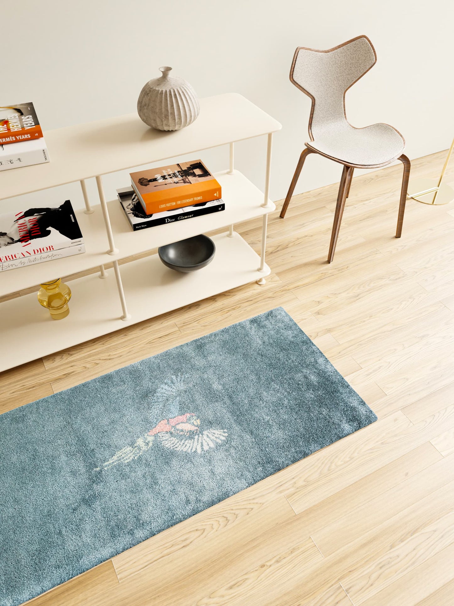 Bamboo Rug, Jungle, Parrot